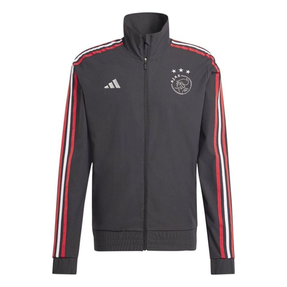 Adidas Mens Ajax Amsterdam Track Jacket / Black/Red/White